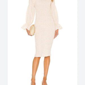 NWT SNDYS Courtney Dress in Cream - Size S